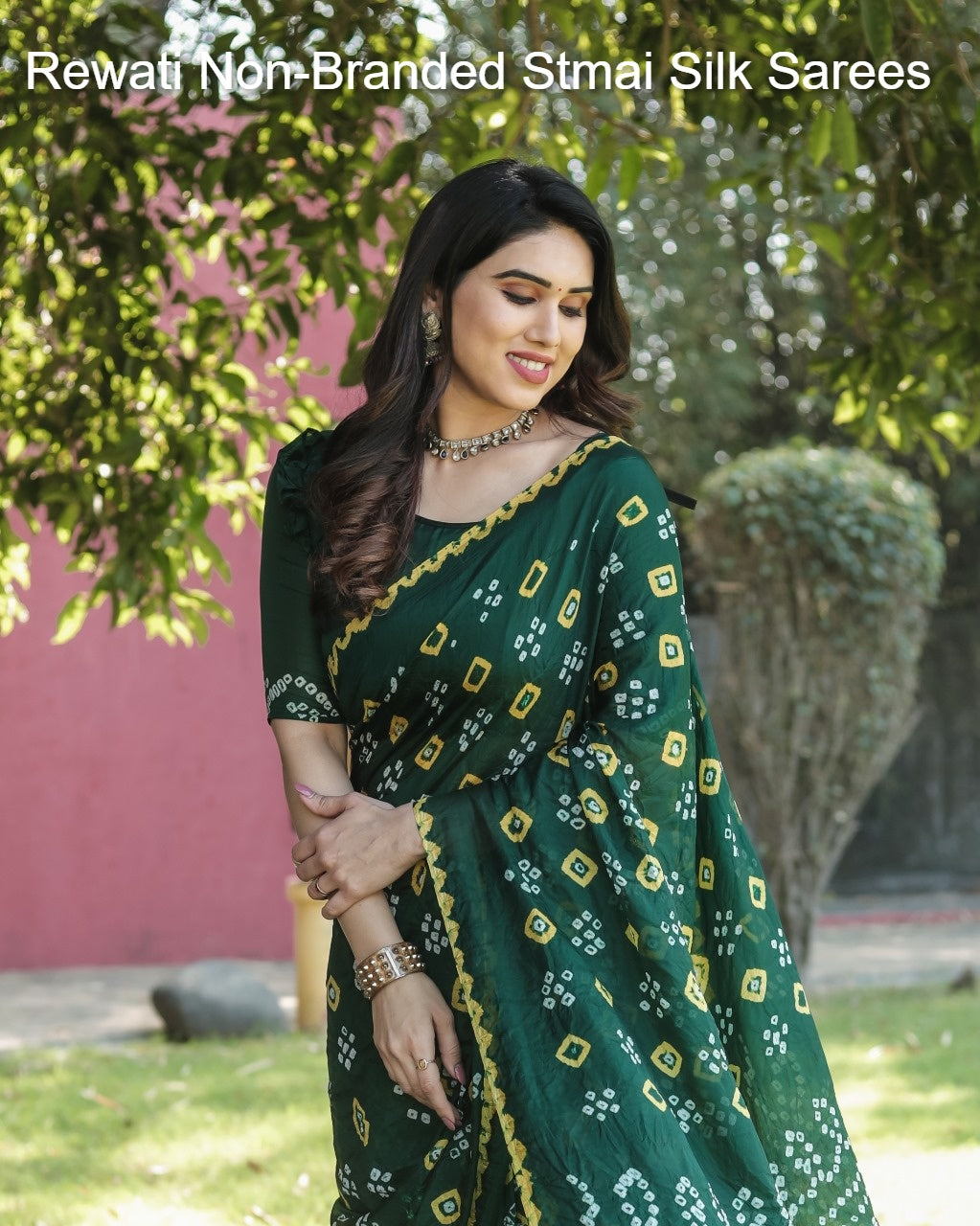 Rewati Non-Branded Stmai Silk Sarees