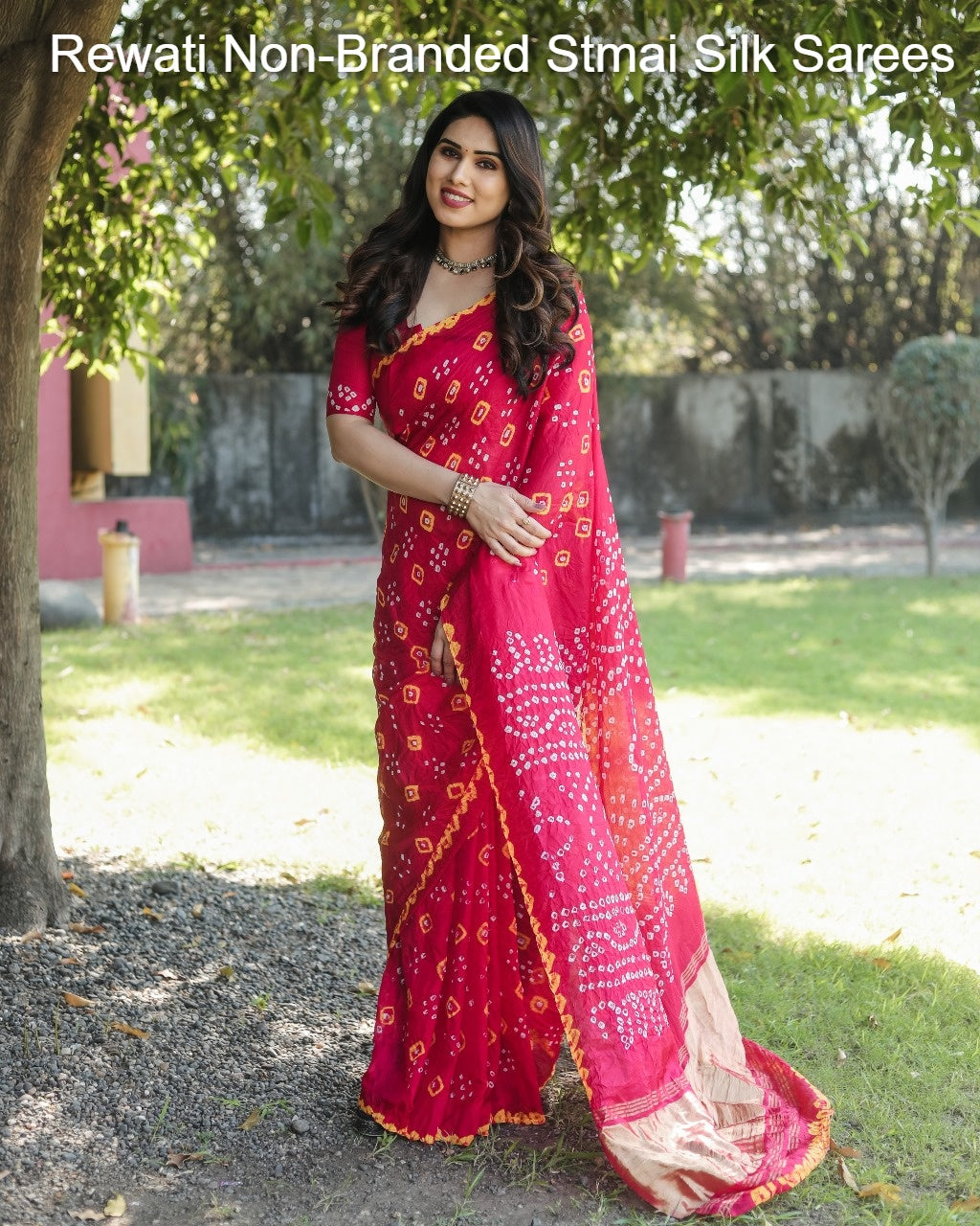 Rewati Non-Branded Stmai Silk Sarees