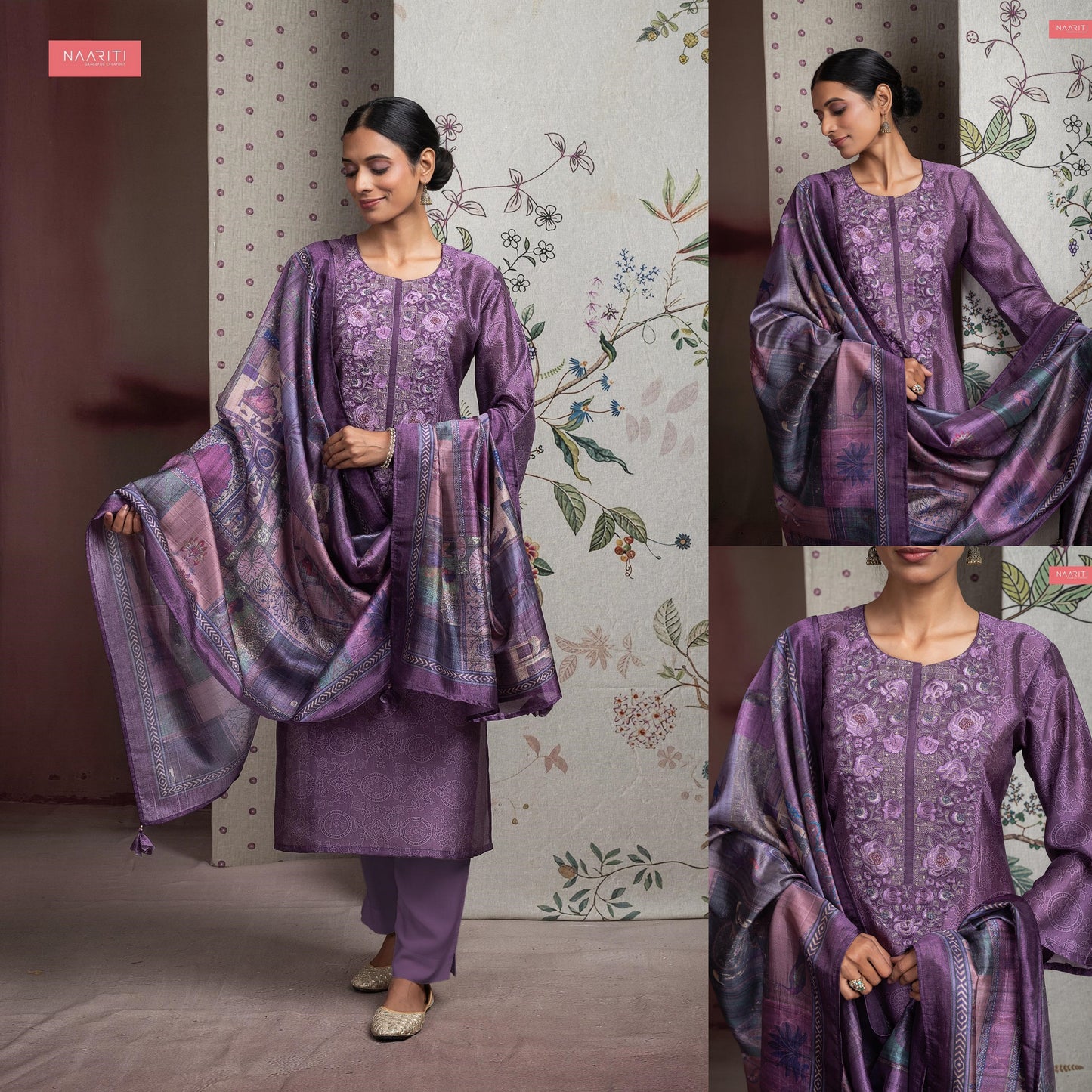 Rimoon 2646 Naariti Silk Unstitched Suits