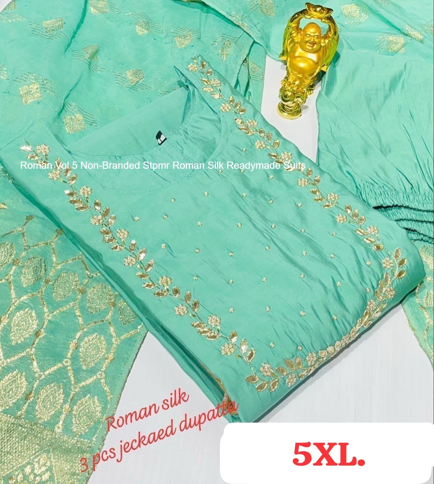 Roman Vol 5 Non-Branded Stpmr Roman Silk Readymade Suits