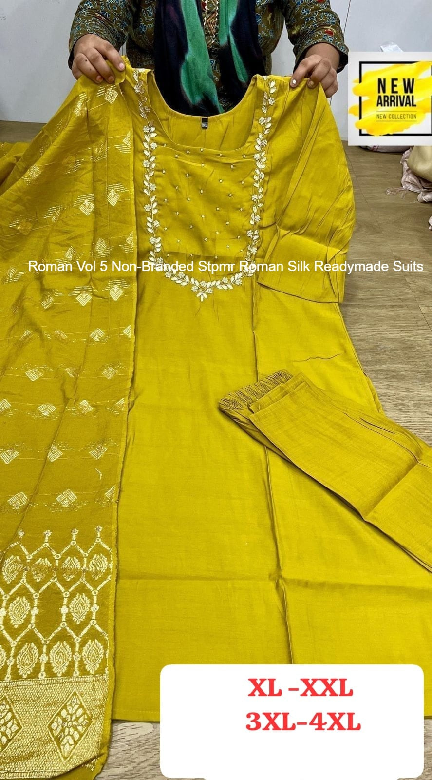 Roman Vol 5 Non-Branded Stpmr Roman Silk Readymade Suits