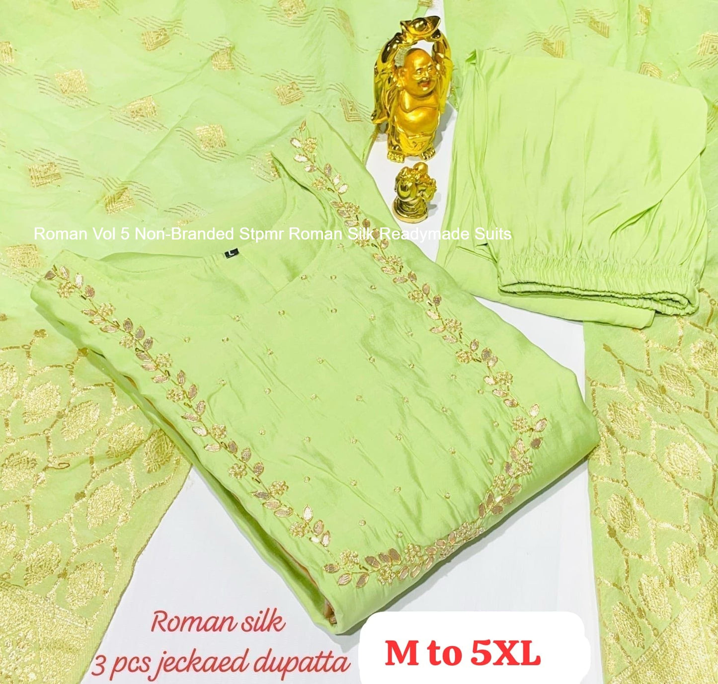 Roman Vol 5 Non-Branded Stpmr Roman Silk Readymade Suits
