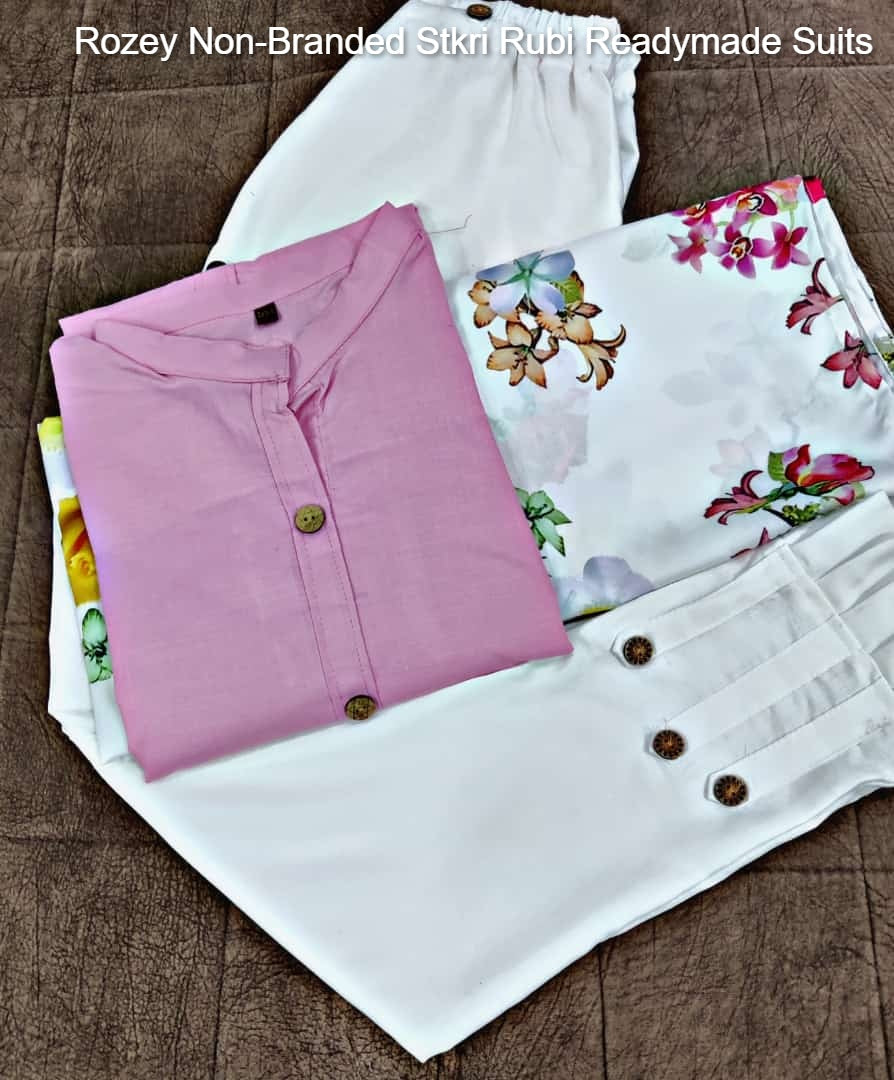 Rozey Non-Branded Stkri Rubi Readymade Suits