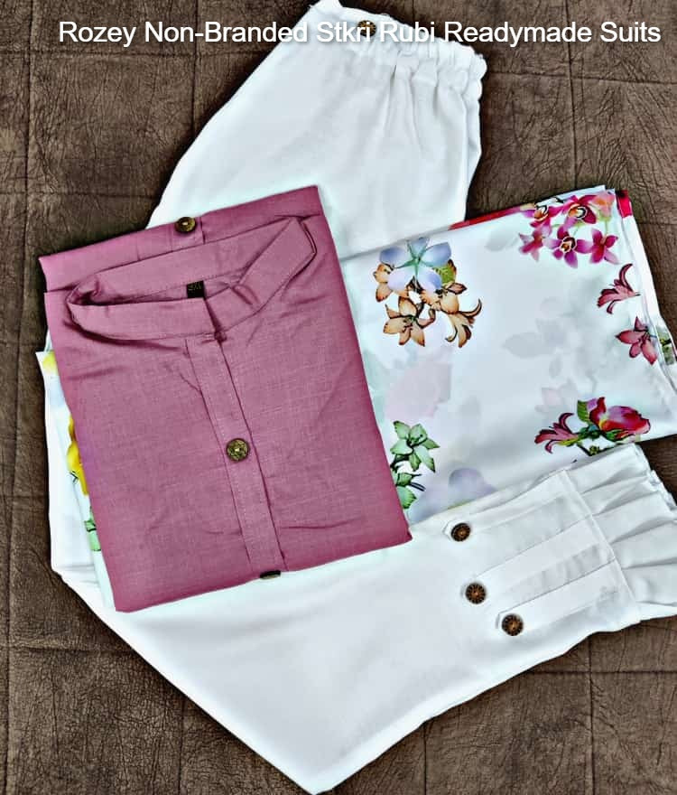 Rozey Non-Branded Stkri Rubi Readymade Suits