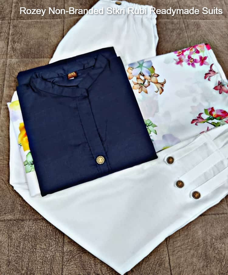 Rozey Non-Branded Stkri Rubi Readymade Suits