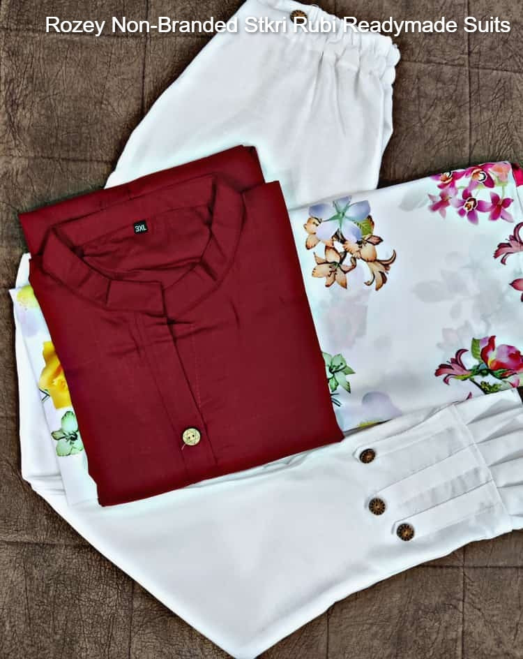 Rozey Non-Branded Stkri Rubi Readymade Suits