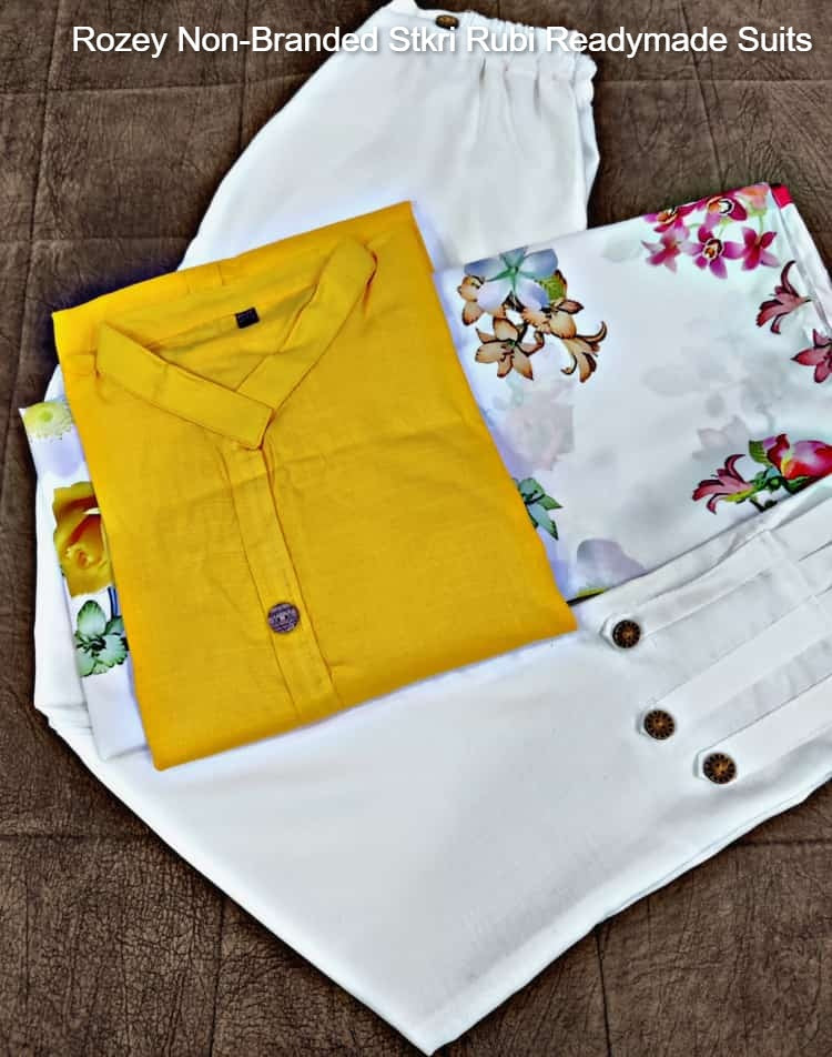 Rozey Non-Branded Stkri Rubi Readymade Suits