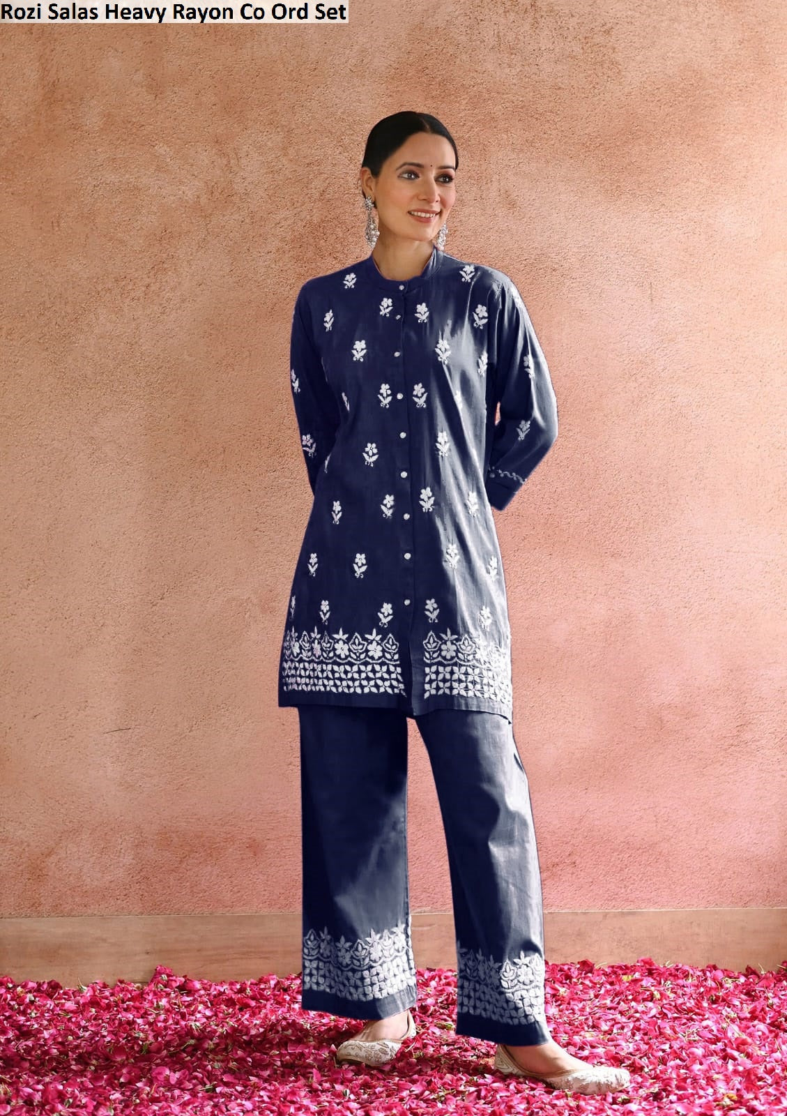 Rozi Salas Heavy Rayon Co Ord Set