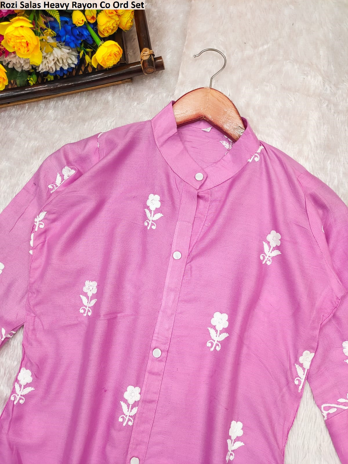 Rozi Salas Heavy Rayon Co Ord Set