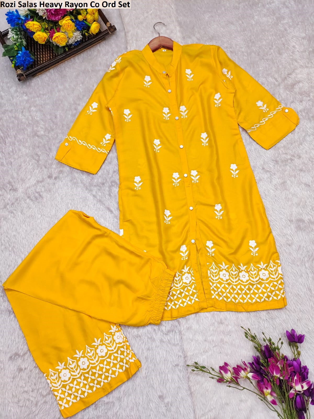 Rozi Salas Heavy Rayon Co Ord Set