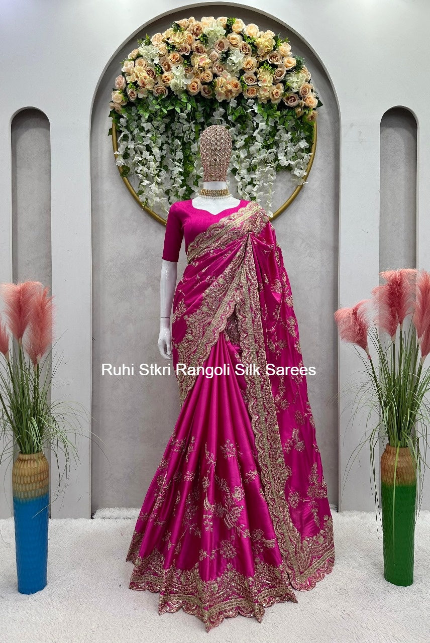 Ruhi Stkri Rangoli Silk Sarees