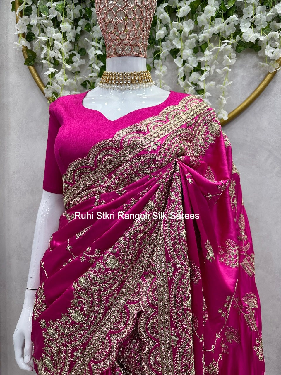 Ruhi Stkri Rangoli Silk Sarees