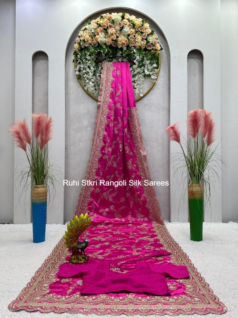 Ruhi Stkri Rangoli Silk Sarees