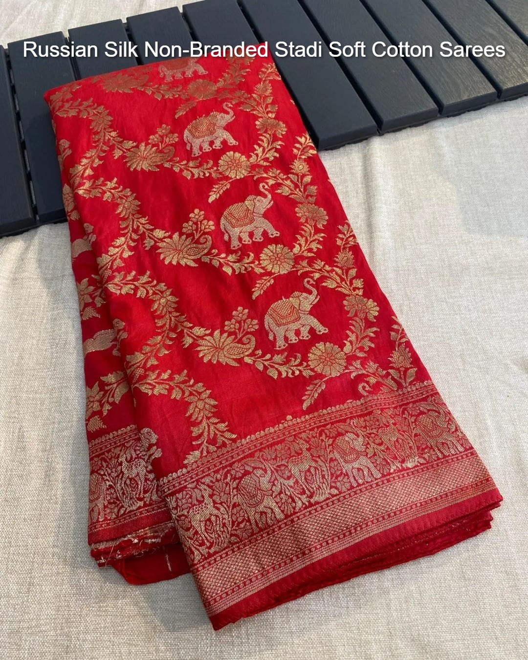 Russian Silk Non-Branded Stadi Soft Cotton Sarees