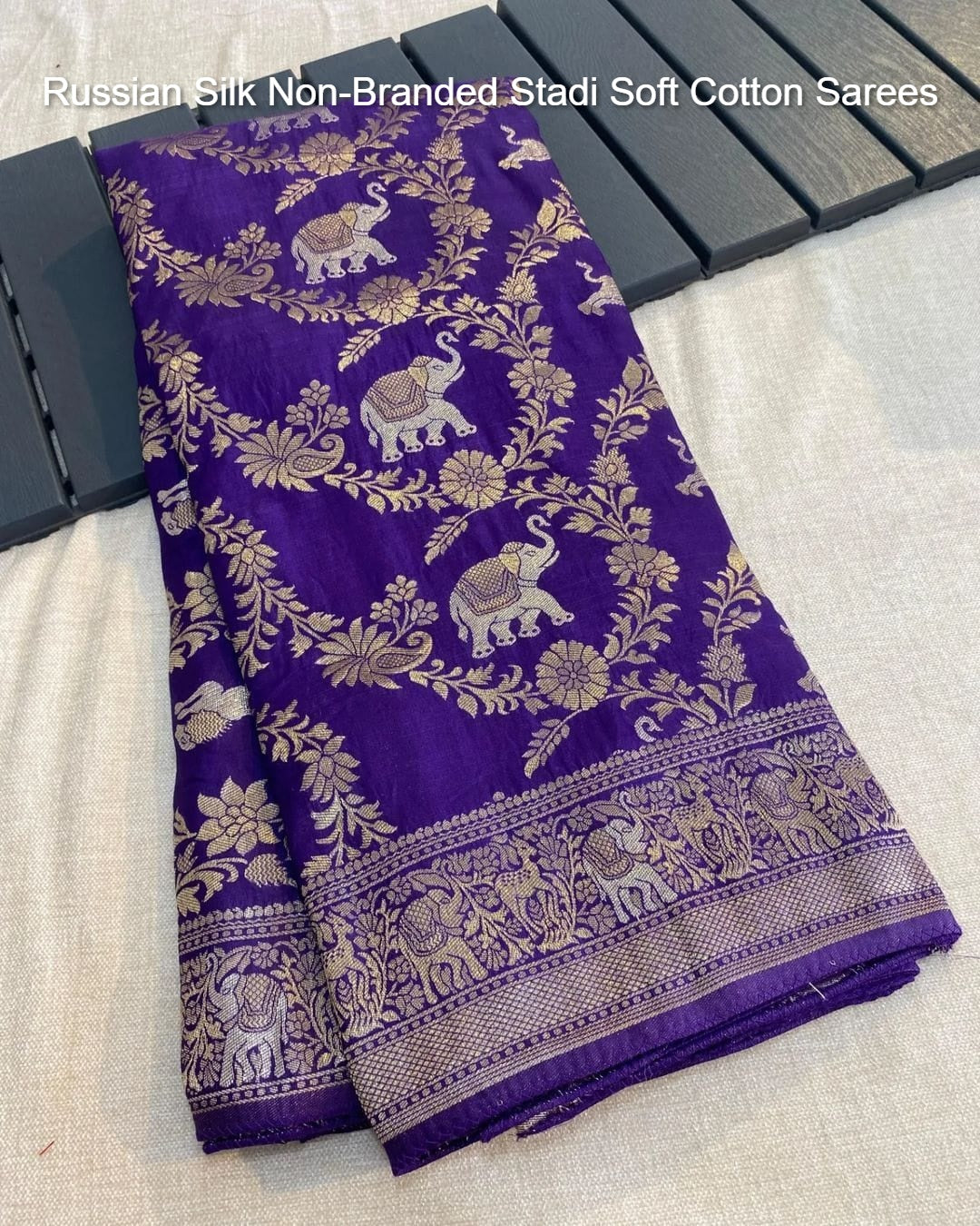 Russian Silk Non-Branded Stadi Soft Cotton Sarees