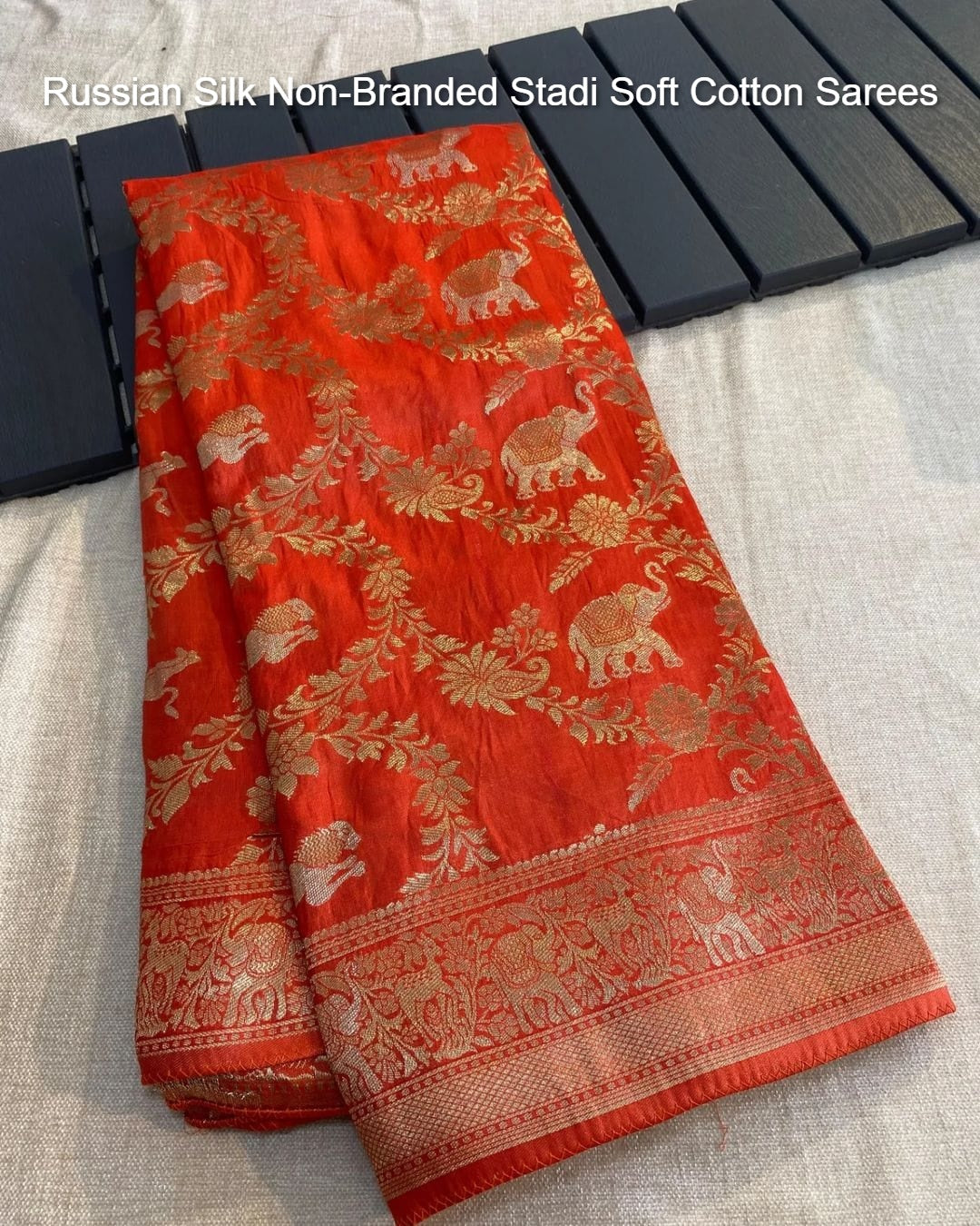 Russian Silk Non-Branded Stadi Soft Cotton Sarees