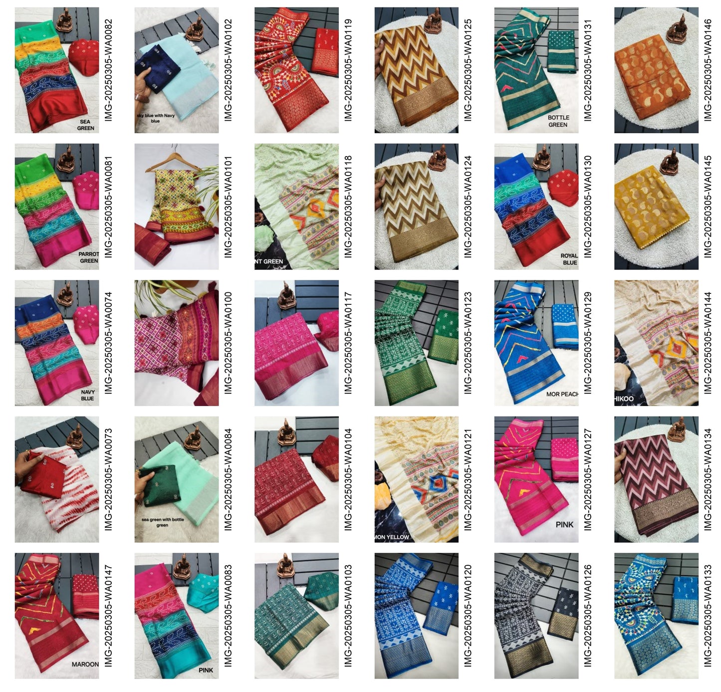 Sale Clearance Non-Branded Stvan Heavy Quality Sarees