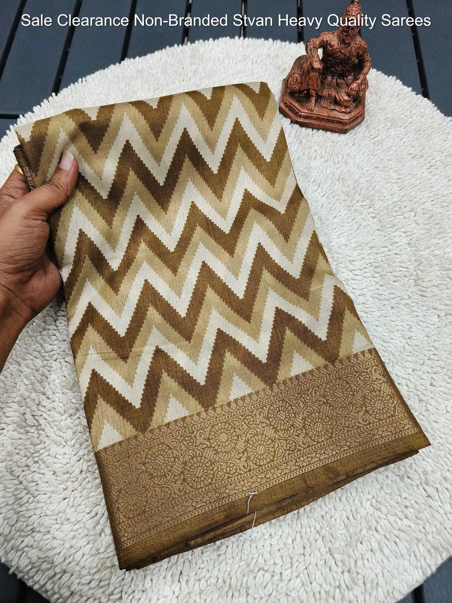 Sale Clearance Non-Branded Stvan Heavy Quality Sarees