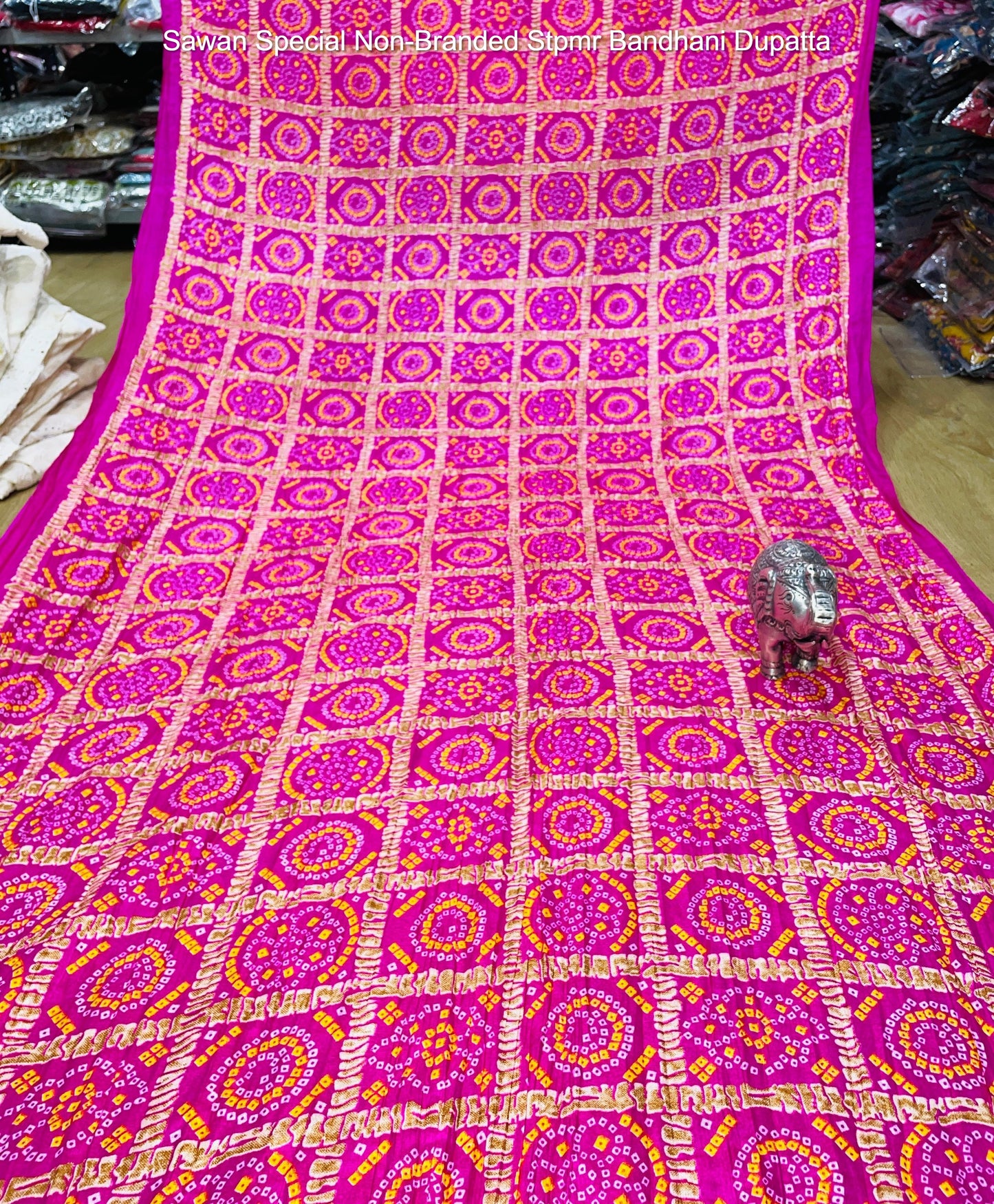 Sawan Special Non-Branded Stpmr Bandhani Dupatta