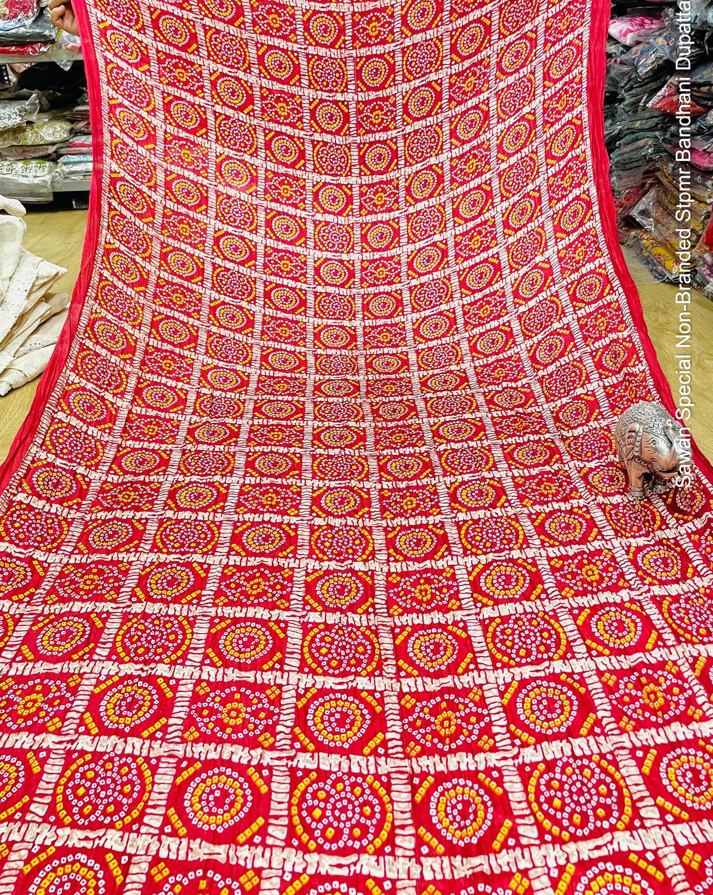 Sawan Special Non-Branded Stpmr Bandhani Dupatta