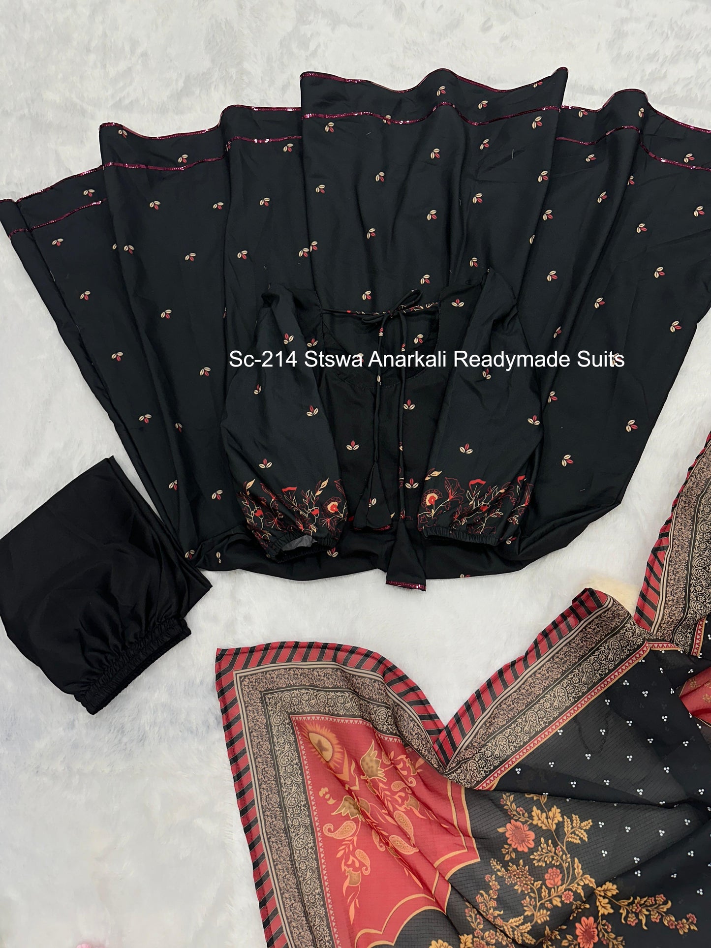 Sc-214 Stswa Anarkali Readymade Suits
