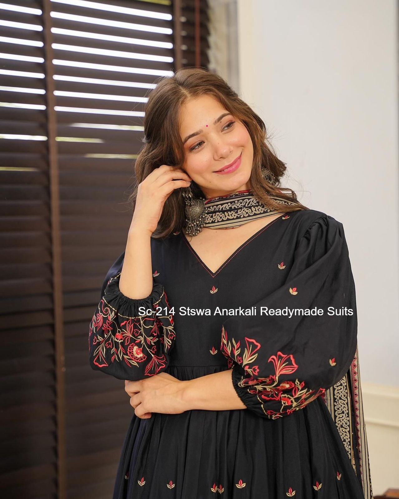 Sc-214 Stswa Anarkali Readymade Suits