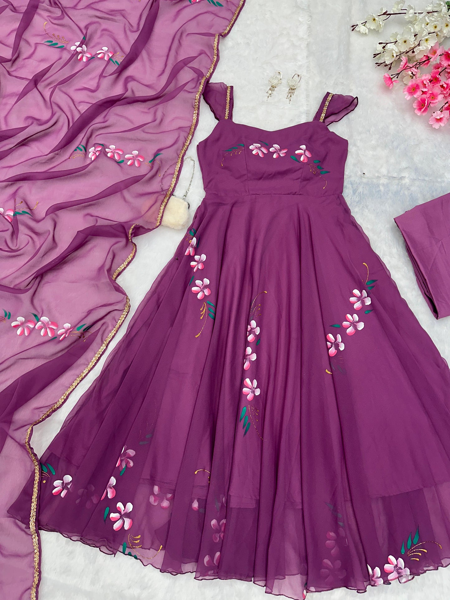 Sc-242 Stswa Anarkali Readymade Suits