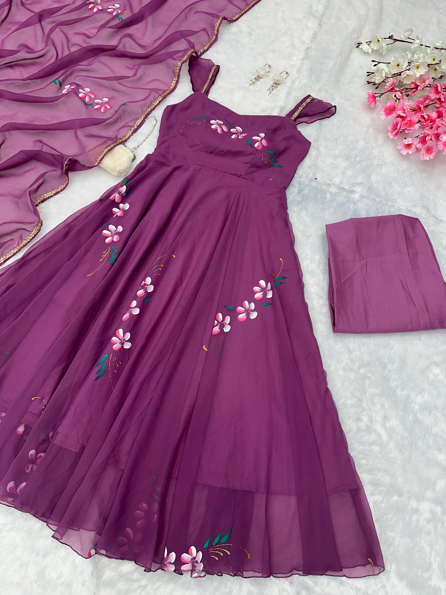 Sc-242 Stswa Anarkali Readymade Suits