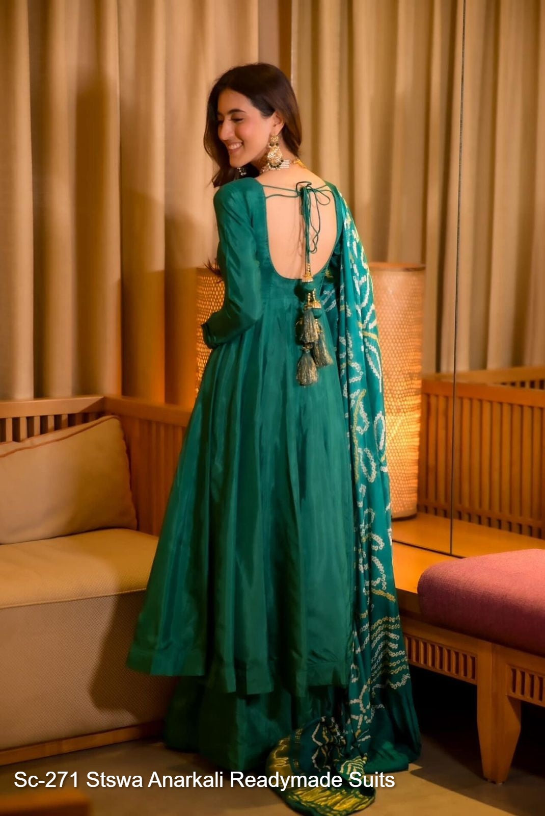 Sc-271 Stswa Anarkali Readymade Suits
