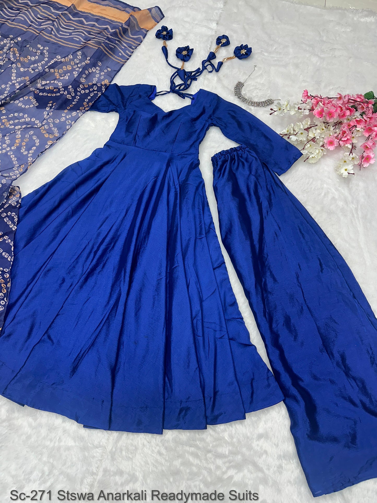 Sc-271 Stswa Anarkali Readymade Suits
