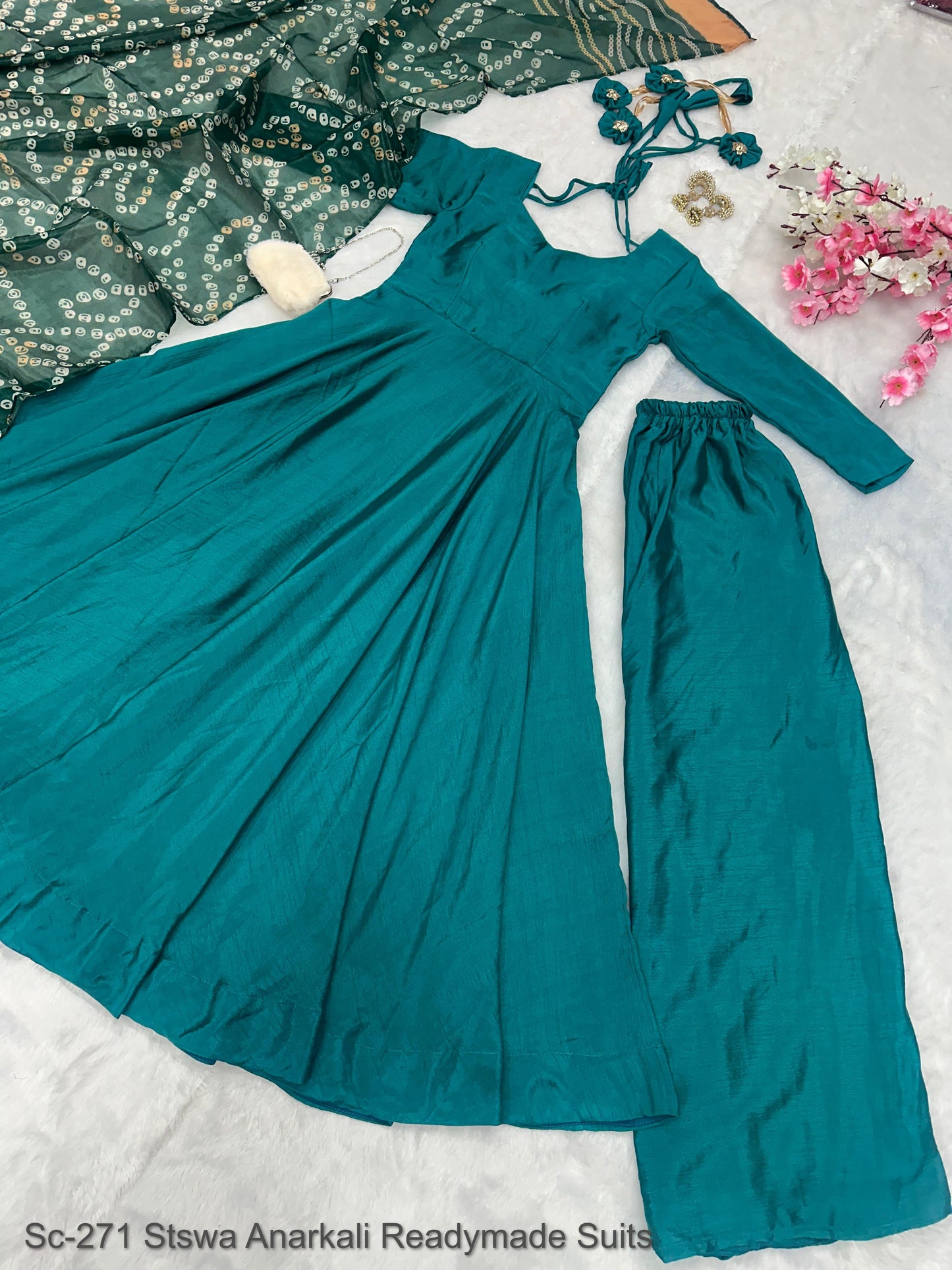 Sc-271 Stswa Anarkali Readymade Suits