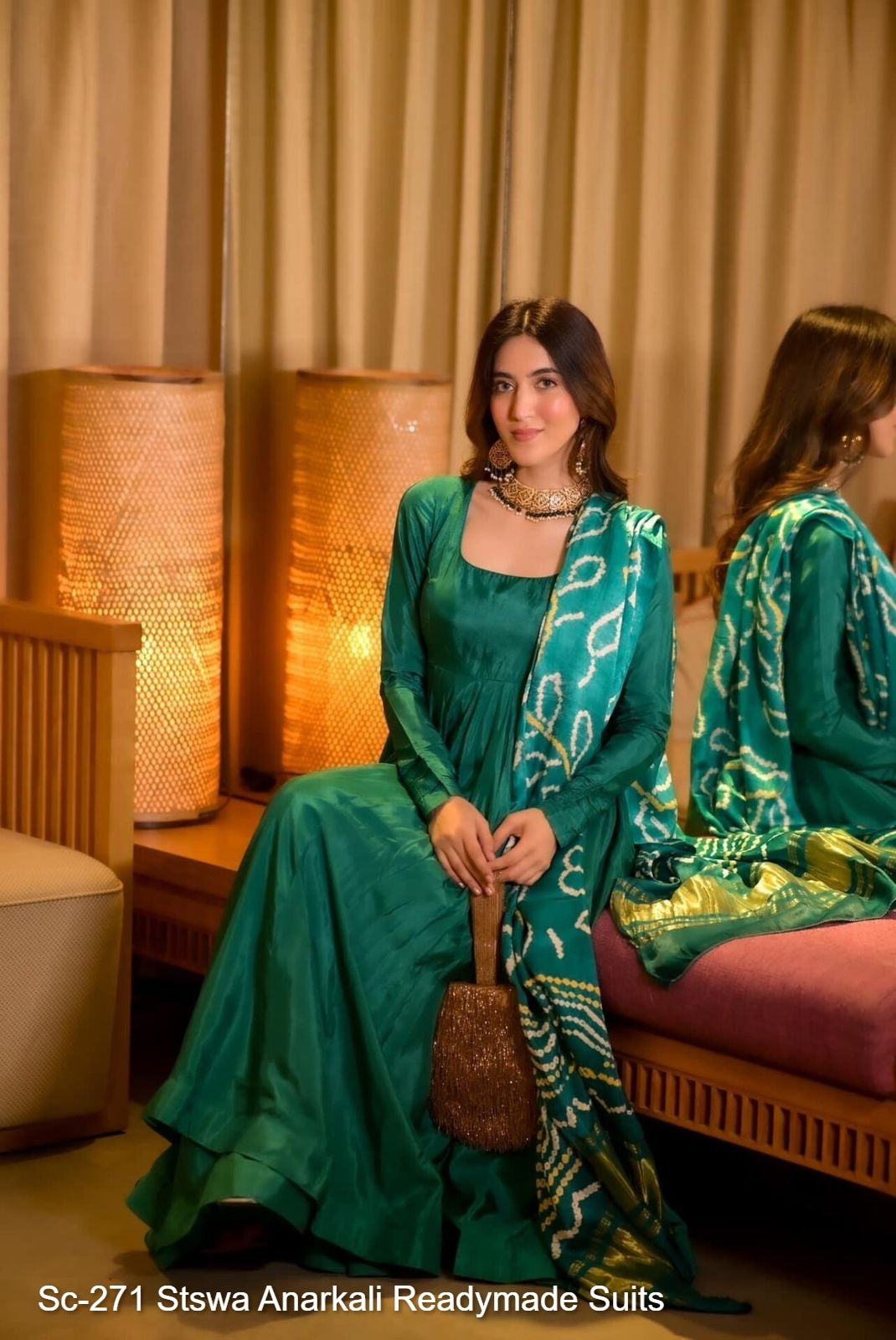 Sc-271 Stswa Anarkali Readymade Suits