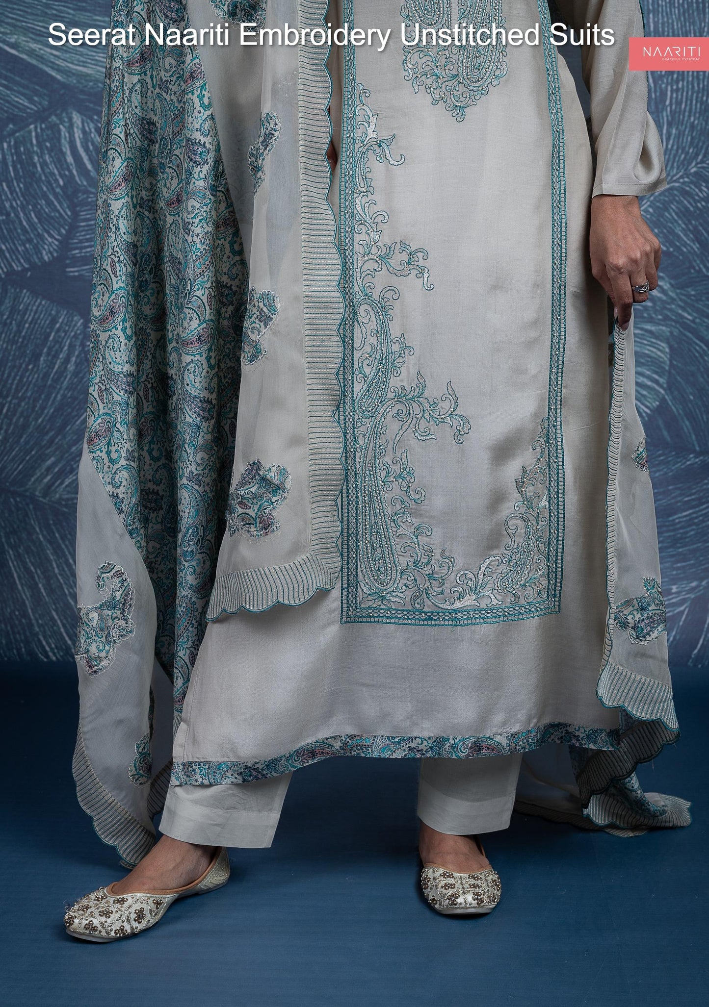 Seerat Naariti Embroidery Unstitched Suits