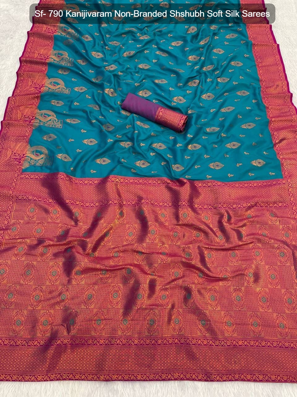 Sf- 790 Kanijivaram Non-Branded Shshubh Soft Silk Sarees