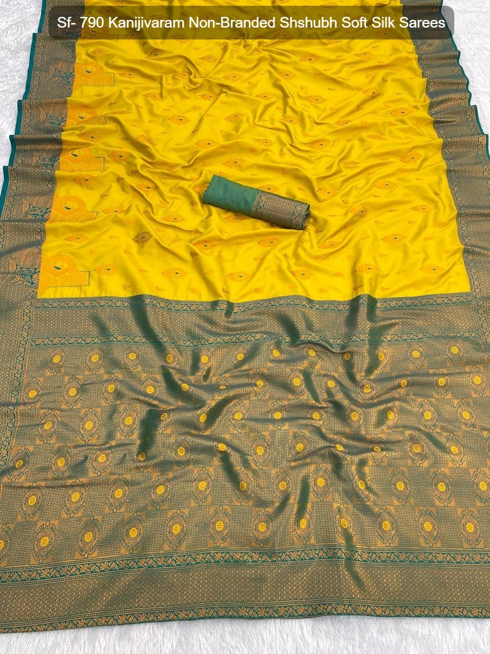 Sf- 790 Kanijivaram Non-Branded Shshubh Soft Silk Sarees