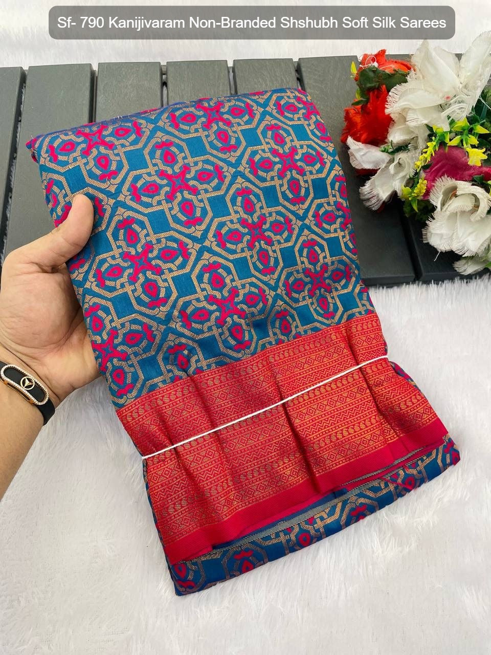 Sf- 790 Kanijivaram Non-Branded Shshubh Soft Silk Sarees