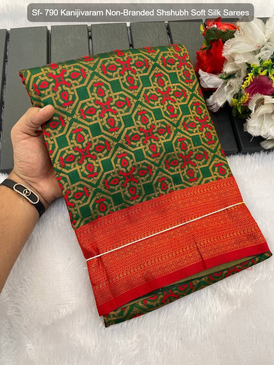 Sf- 790 Kanijivaram Non-Branded Shshubh Soft Silk Sarees