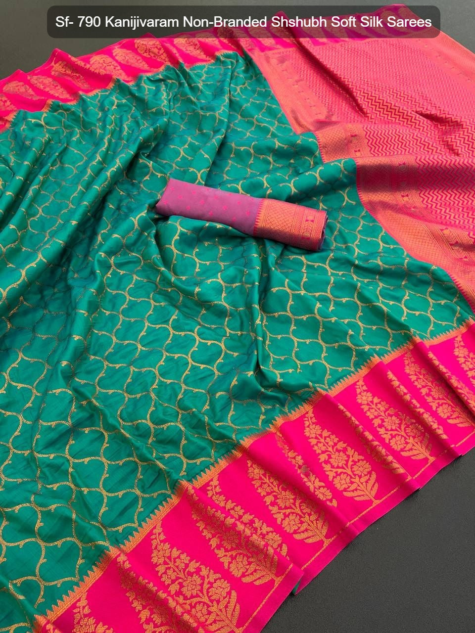 Sf- 790 Kanijivaram Non-Branded Shshubh Soft Silk Sarees