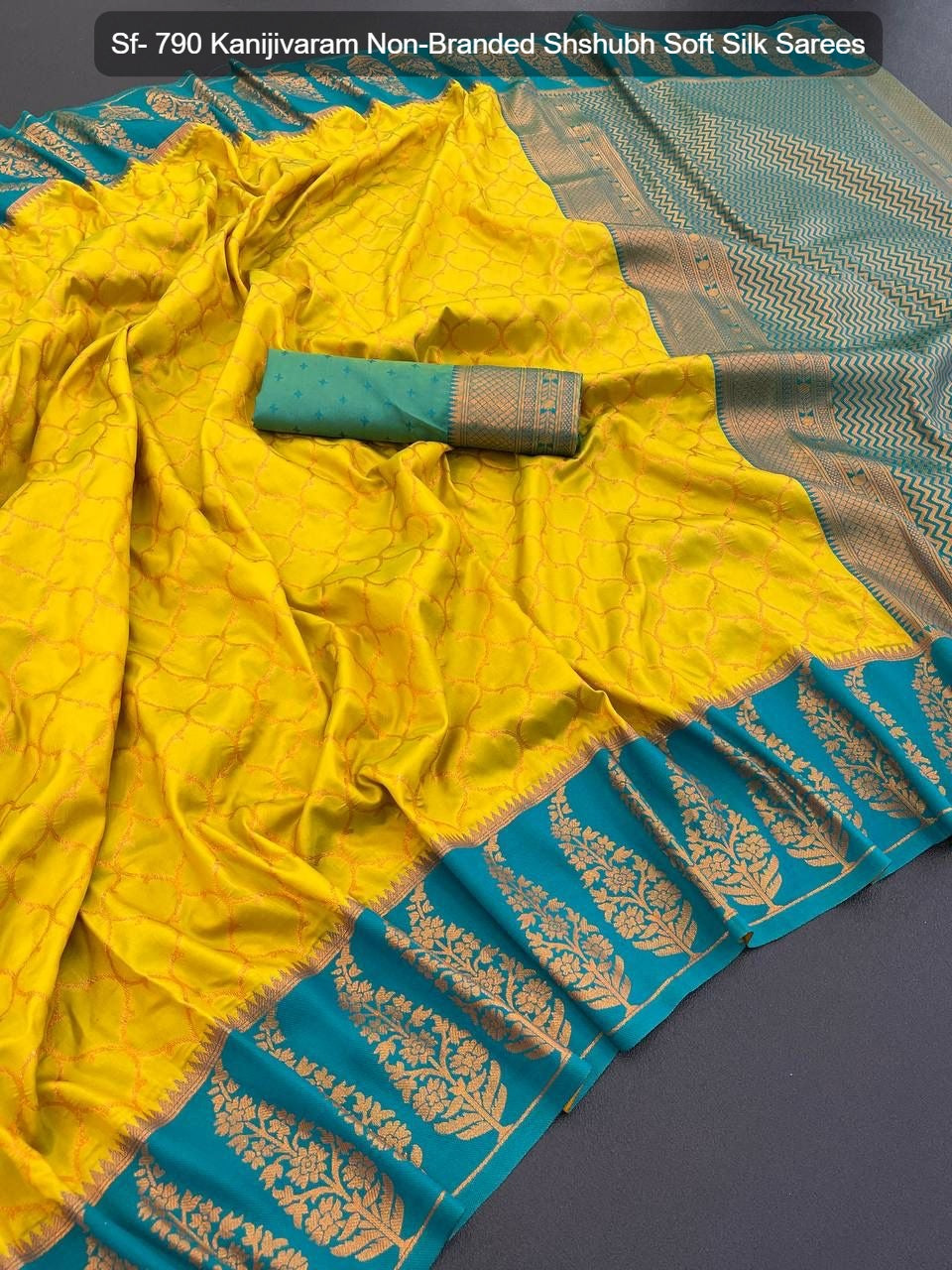 Sf- 790 Kanijivaram Non-Branded Shshubh Soft Silk Sarees