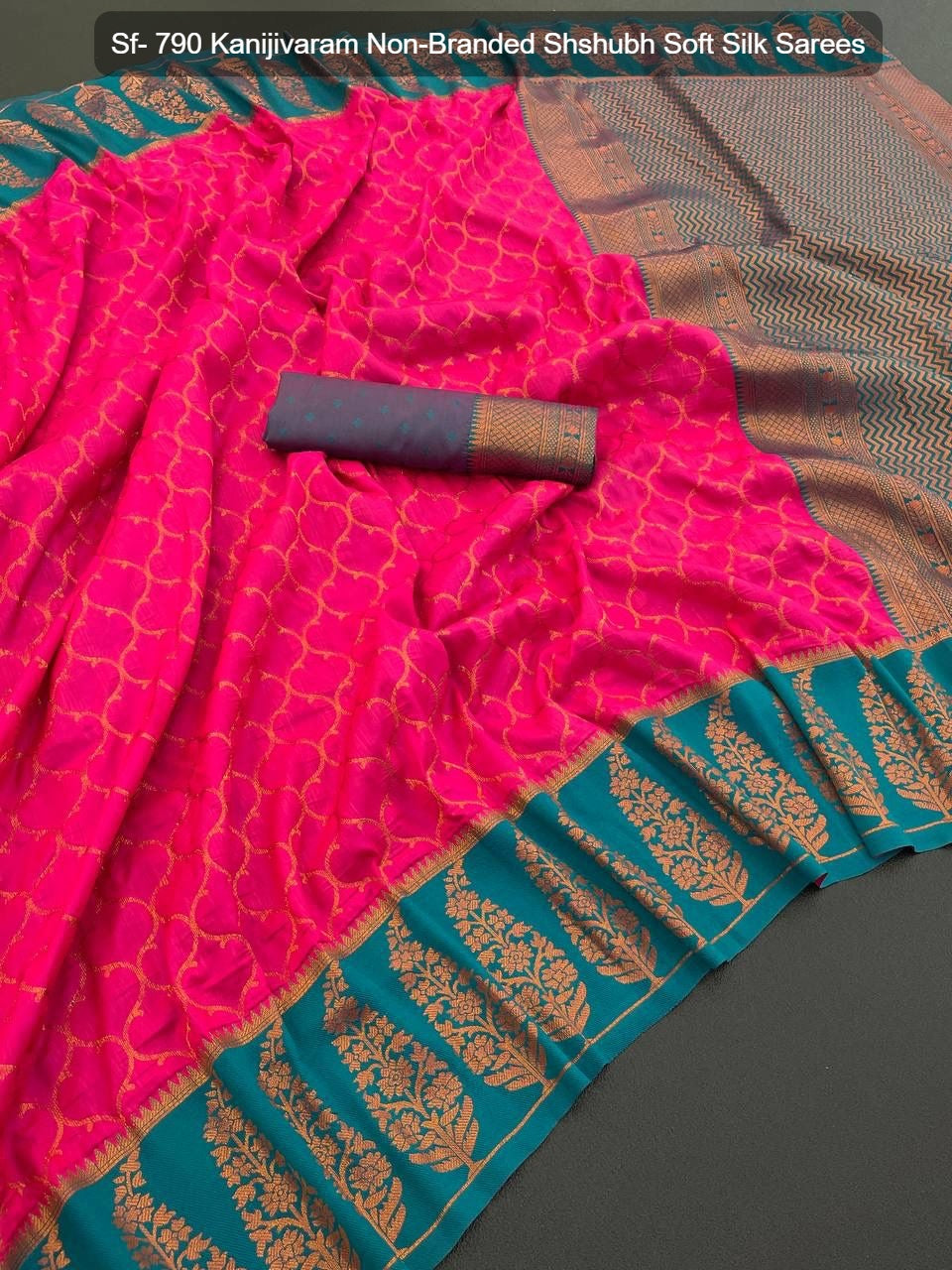 Sf- 790 Kanijivaram Non-Branded Shshubh Soft Silk Sarees