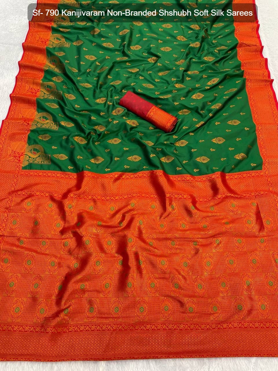 Sf- 790 Kanijivaram Non-Branded Shshubh Soft Silk Sarees