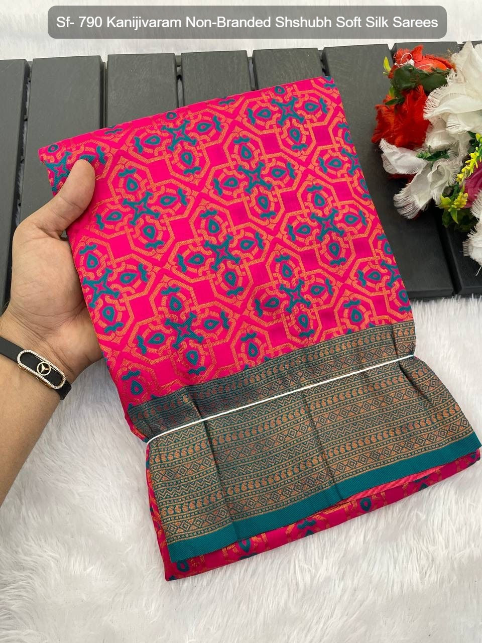 Sf- 790 Kanijivaram Non-Branded Shshubh Soft Silk Sarees