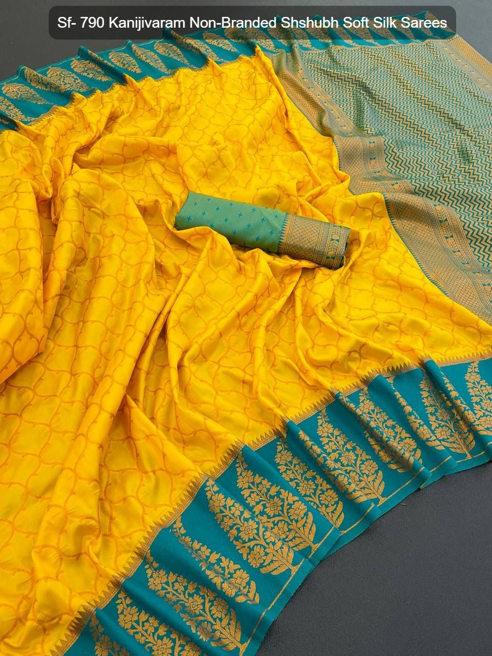 Sf- 790 Kanijivaram Non-Branded Shshubh Soft Silk Sarees