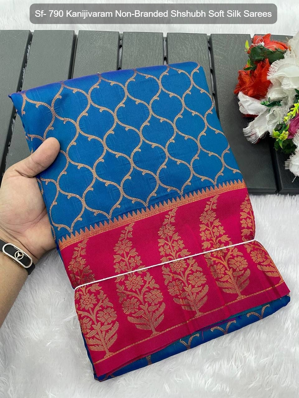 Sf- 790 Kanijivaram Non-Branded Shshubh Soft Silk Sarees