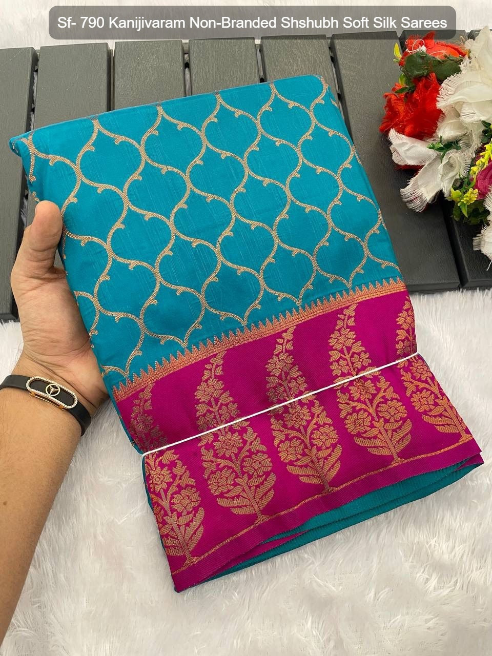 Sf- 790 Kanijivaram Non-Branded Shshubh Soft Silk Sarees
