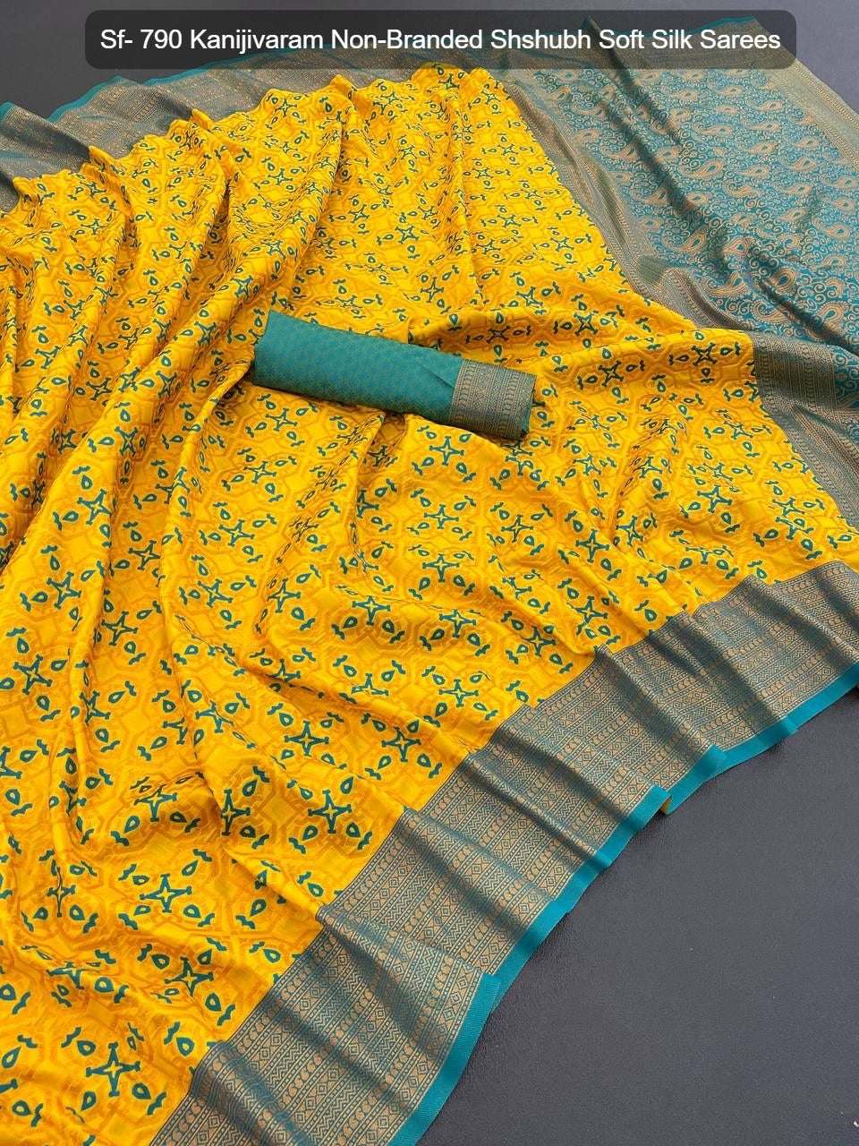 Sf- 790 Kanijivaram Non-Branded Shshubh Soft Silk Sarees
