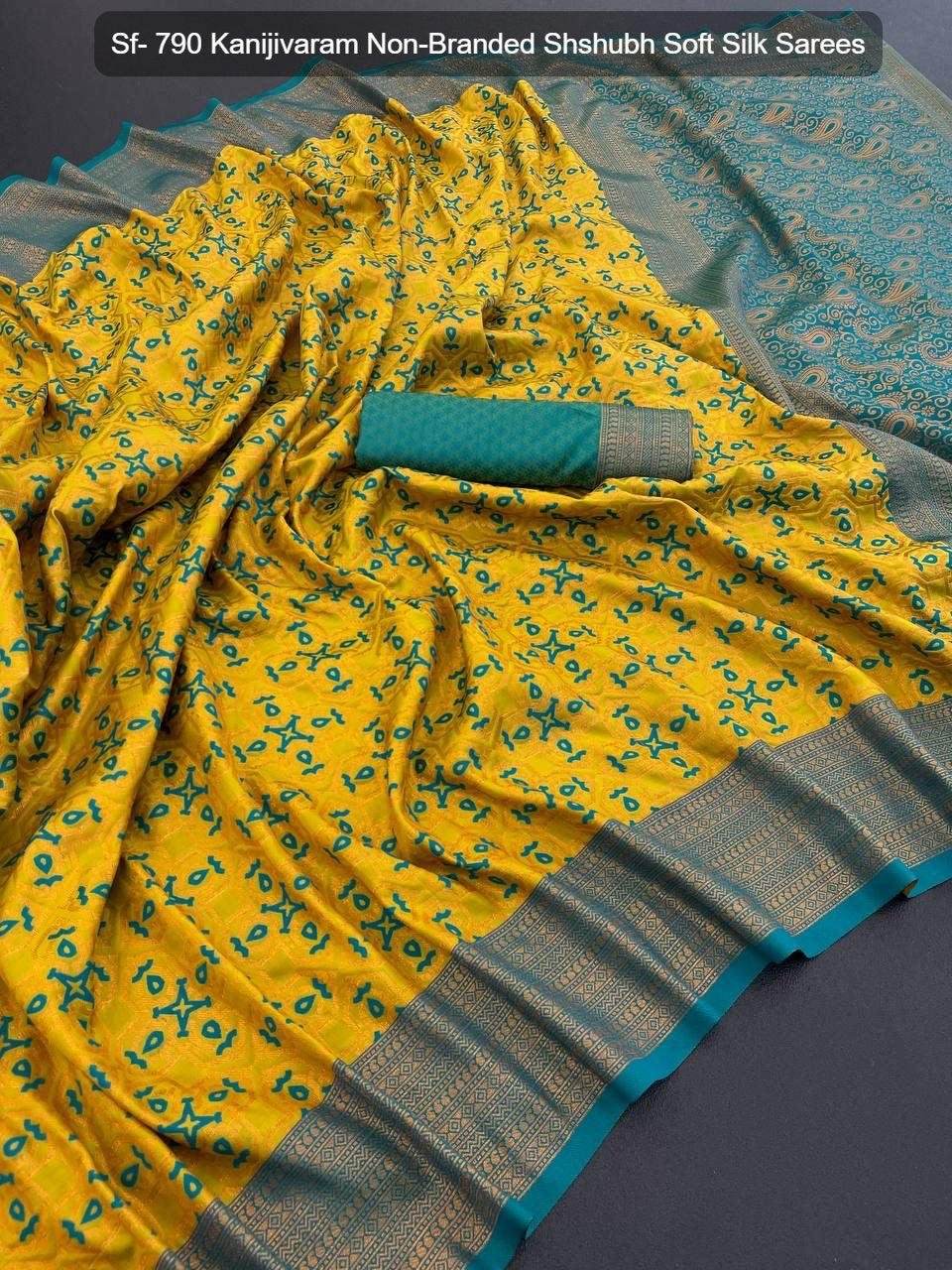 Sf- 790 Kanijivaram Non-Branded Shshubh Soft Silk Sarees