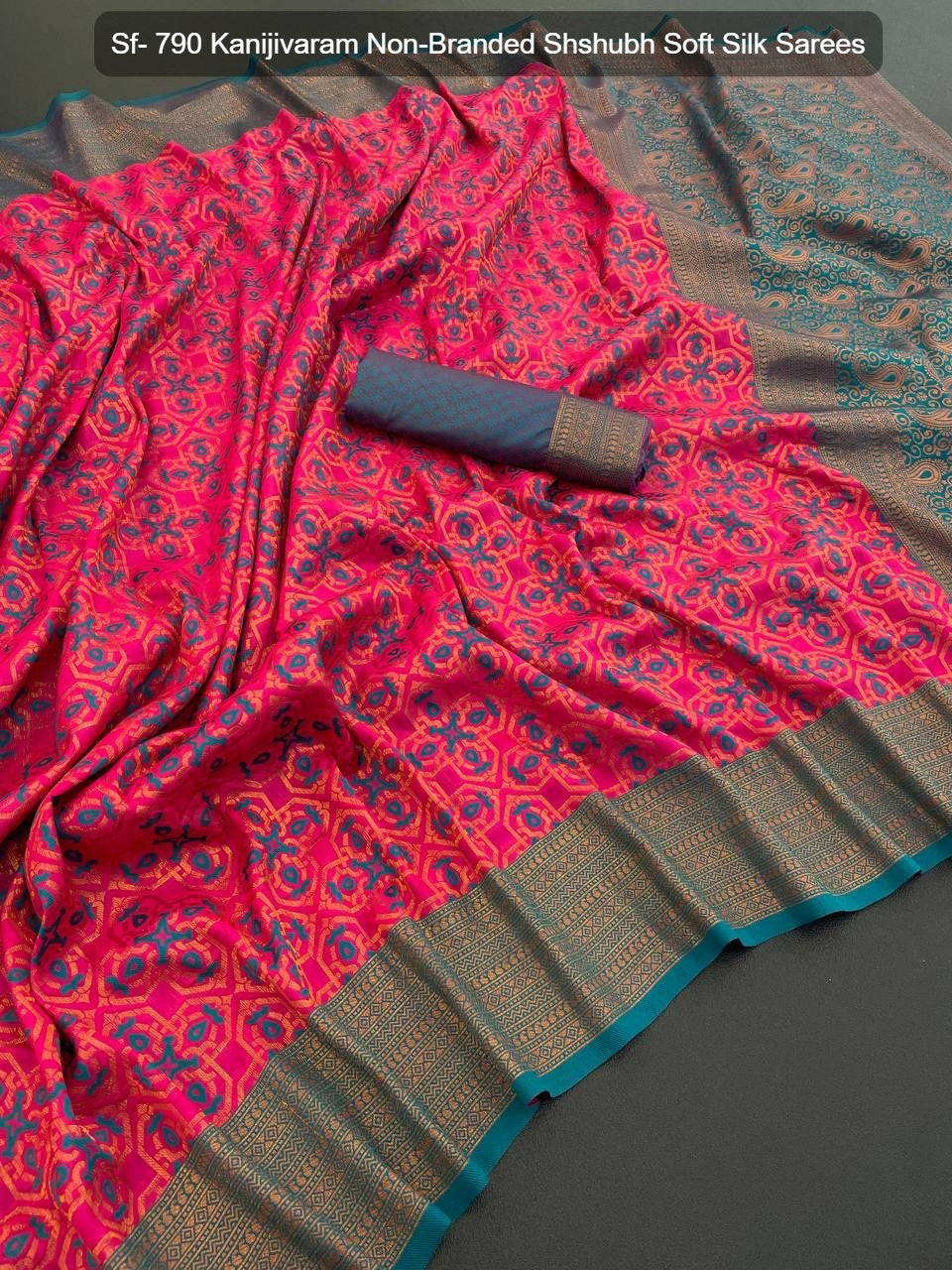 Sf- 790 Kanijivaram Non-Branded Shshubh Soft Silk Sarees