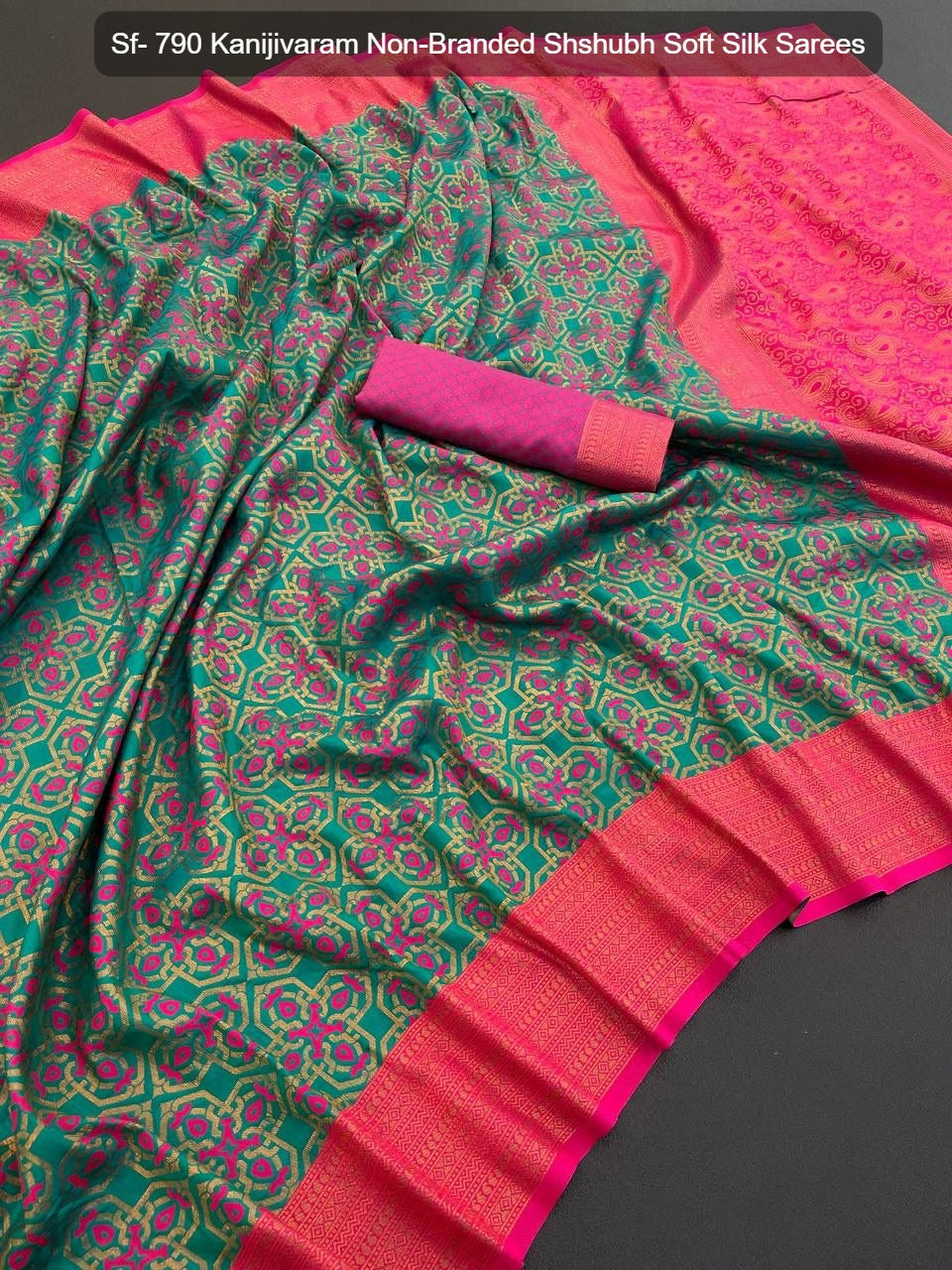 Sf- 790 Kanijivaram Non-Branded Shshubh Soft Silk Sarees