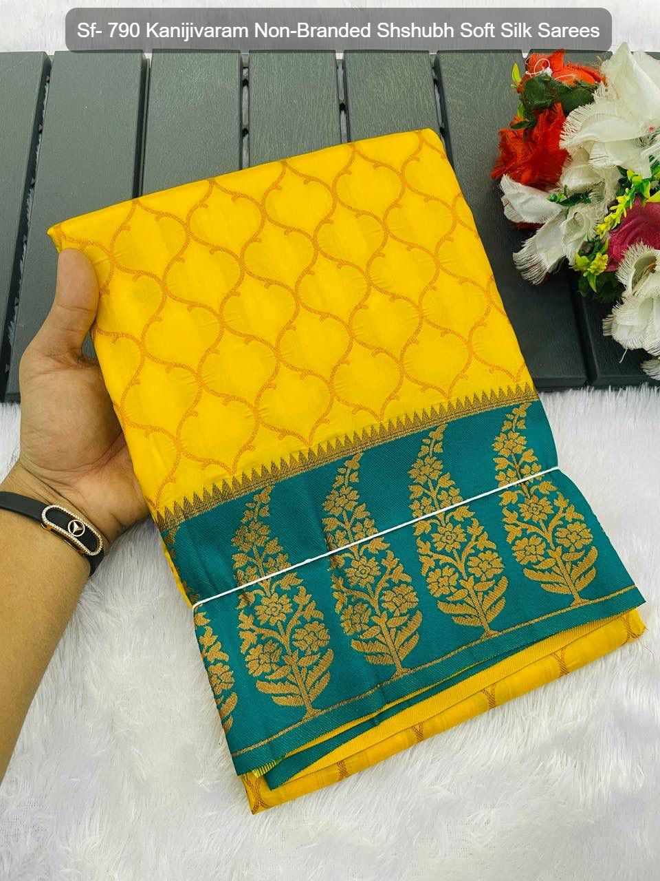 Sf- 790 Kanijivaram Non-Branded Shshubh Soft Silk Sarees
